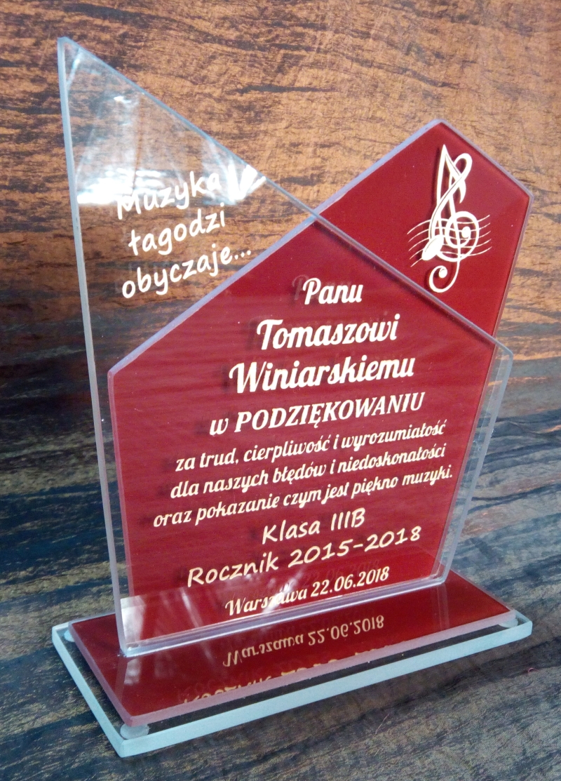 statuetki szkoła, podziękowania dla nauczyciela dla wychowawcy na koniec roku szkolnego