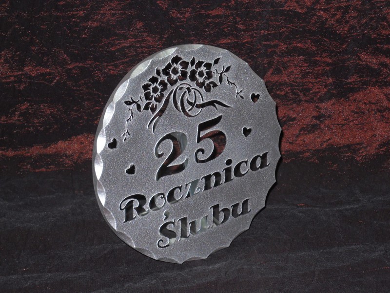 medal, ślub, rocznica ślubu