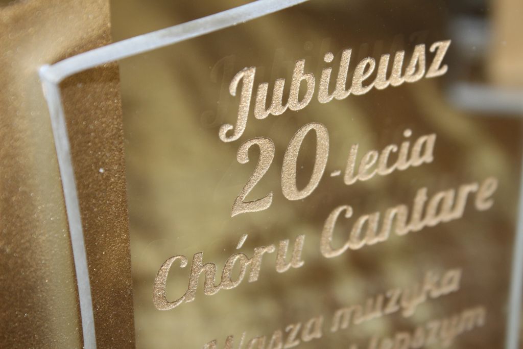 Podziękowania, wyróżnienia, jubileusz firmy, gratulacje