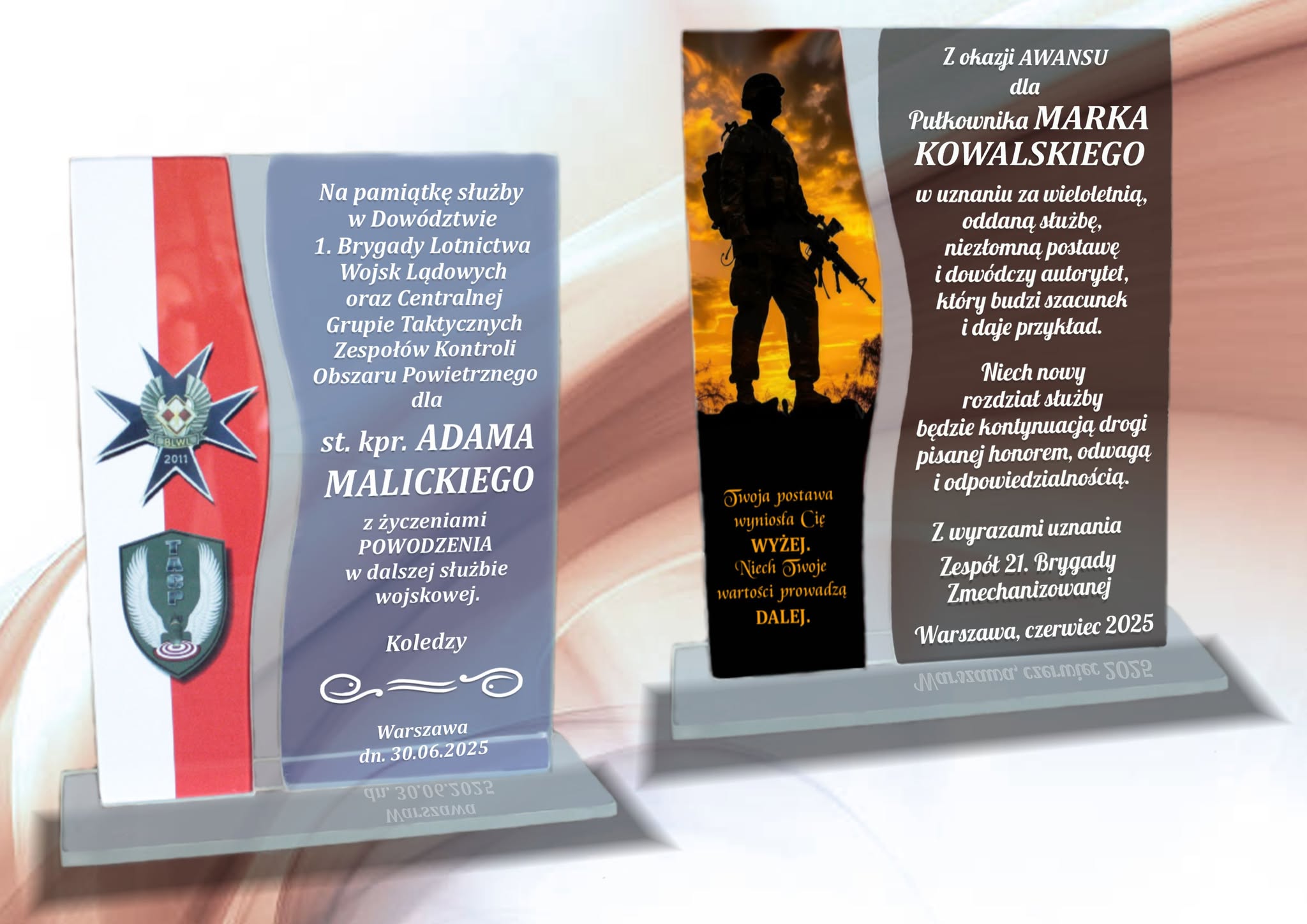 Podziękowania, wyróżnienia, jubileusz firmy, gratulacje